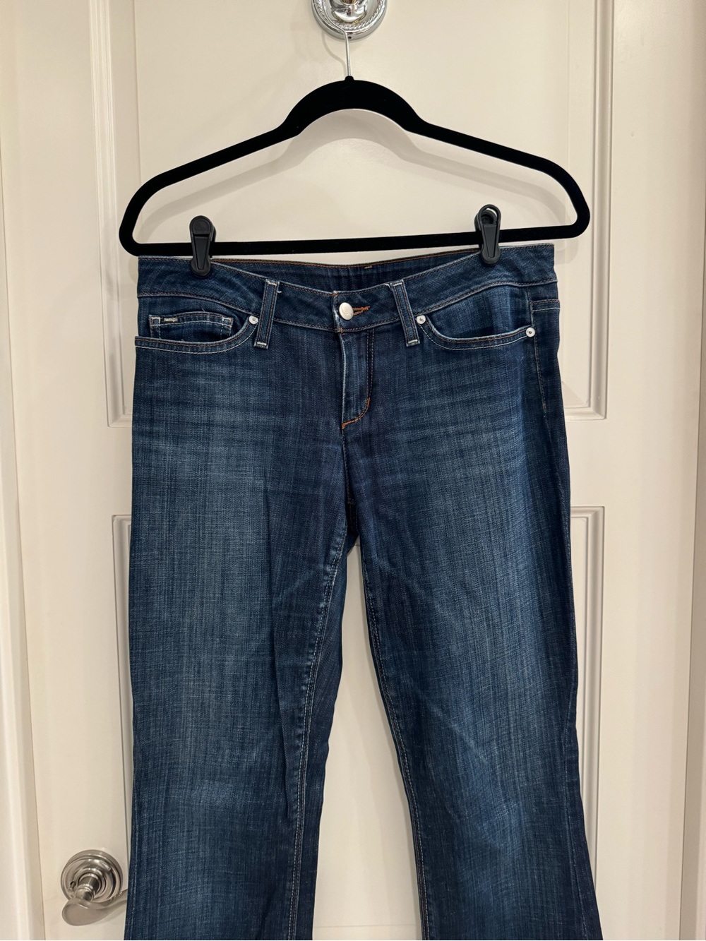 Joe's Jeans Dark Indigo Flare Jeans - Picture 2 of 5